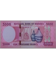 Руанда 5000 франков 2024 UNC. арт. 5056